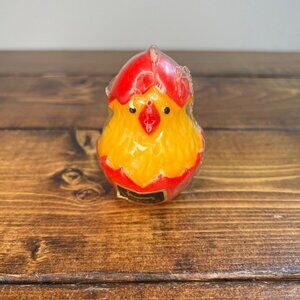 Vintage Kameyama Japan Novelty Candle Chick Egg New Old Stock Still Packaged